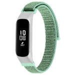 S.ny5.11a Main Mint Green StrapsCo Woven Nylon Watch Band Strap Compatible With Samsung Galaxy Fit E SM R375