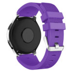 S.r17.18 Back Purple StrapsCo Silicone Rubber Watch Band Strap For Samsung Galaxy Watch 46mm