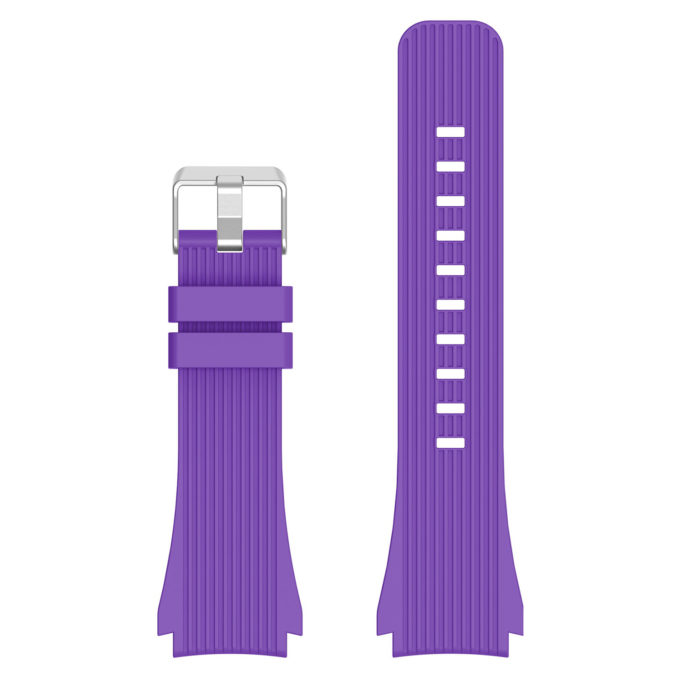 S.r17.18 Up Purple StrapsCo Silicone Rubber Watch Band Strap For Samsung Galaxy Watch 46mm