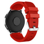 S.r17.6 Back Red StrapsCo Silicone Rubber Watch Band Strap For Samsung Galaxy Watch 46mm