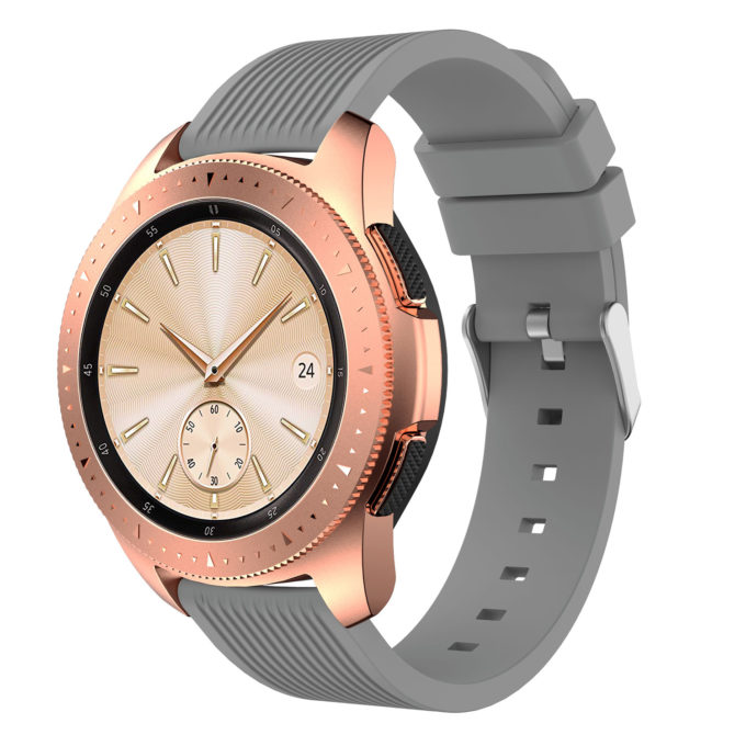 Samsung galaxy watch rose shop gold with black band