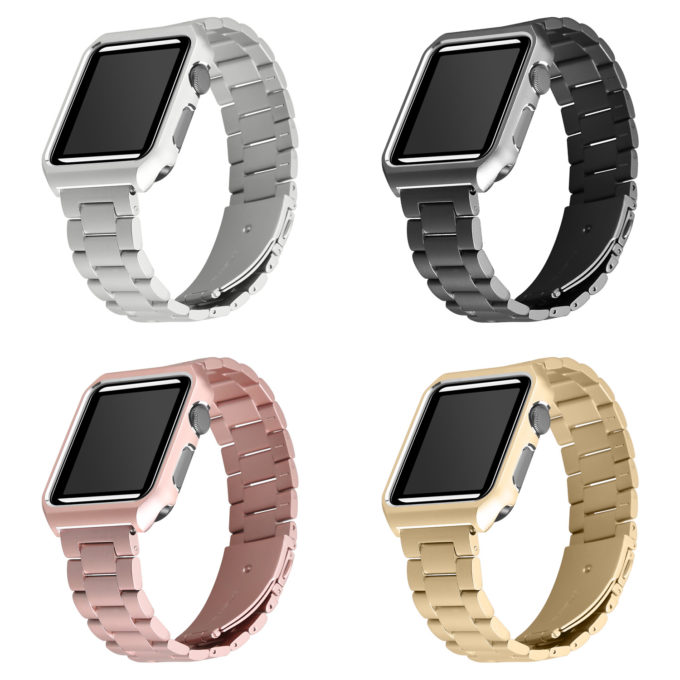 a.m37 All Colors StrapsCo Stainless Steel Watch Band Strap for Apple Watch