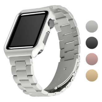 a.m37.ss Gallery Silver StrapsCo Stainless Steel Watch Band Strap for Apple Watch