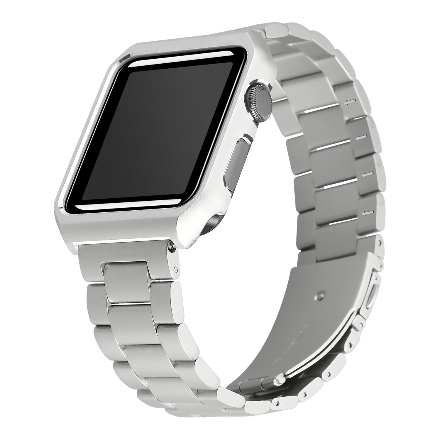 a.m37.ss Main Silver StrapsCo Stainless Steel Watch Band Strap for Apple Watch