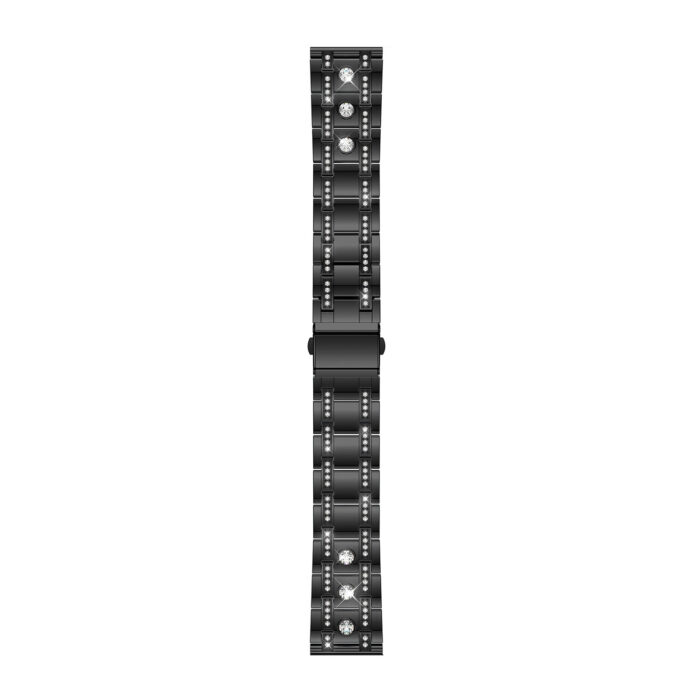 fb.m99.mb Up Black StrapsCo Stainless Steel Watch Band Strap for Fitbit Versa