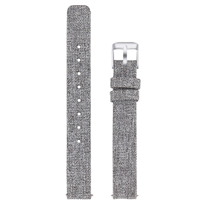 Fb.ny10.7 Up Grey StrapsCo Canvas Watch Band Strap For Fitbit Inspire & Inspire HR