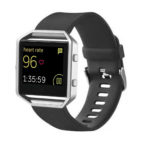 Fb.r1.7 Fitbit Blaze Band, Silicone Sport Strap In Grey