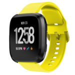fb.r43.10 Main Yellow StrapsCo Silicone Rubber Watch Band Strap for Fitbit Versa