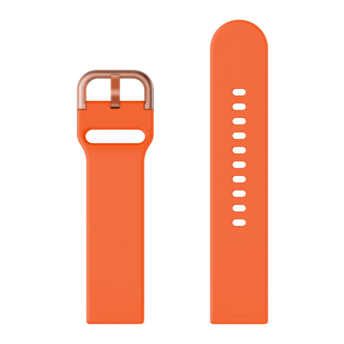 fb.r43.12 Up Orange StrapsCo Silicone Rubber Watch Band Strap for Fitbit Versa