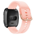 fb.r43.13 Back Pink StrapsCo Silicone Rubber Watch Band Strap for Fitbit Versa