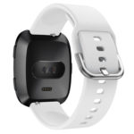 fb.r43.22 Back White StrapsCo Silicone Rubber Watch Band Strap for Fitbit Versa