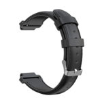 G.l3.1 Back Black StrapsCo Leather Watch Band Strap For Garmin Forerunner 235 620 735 S20