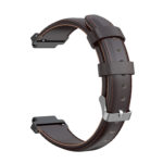 G.l3.2 Back Dark Brown StrapsCo Leather Watch Band Strap For Garmin Forerunner 235 620 735 S20