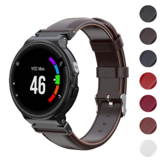  Ueohitsct - Correa de silicona para reloj Garmin Forerunner  735xt 220 230, diseño de dos colores : Deportes y Actividades al Aire Libre