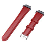 G.l3.6 Angle Red StrapsCo Leather Watch Band Strap For Garmin Forerunner 235 620 735 S20