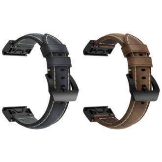 Correa De Cuero Vintage Leather Para Garmin Fenix 3 Sapphire Marrón con  Ofertas en Carrefour