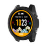 g.pc13 Main Black StrapsCo Silicone Rubber Protective Case Cover for Garmin Forerunnner 935