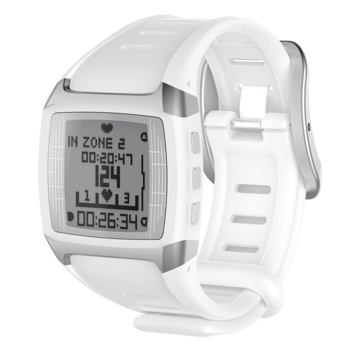 P.r5.22 Main White StrapsCo Silicone Rubber Watch Band Strap For Polar FT60 For Men