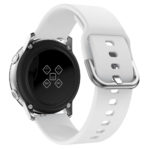 S.r13.22 Back White StrapsCo Silicone Rubber Watch Band Strap For Samsung Galaxy Watch Active