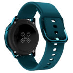S.r13.5 Back Dark Blue StrapsCo Silicone Rubber Watch Band Strap For Samsung Galaxy Watch Active