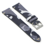 st33.22 Angle White Camo StrapsCo Nubuck Leather Camo Watch Band Strap Men 18mm 19mm 20mm 21mm 22mm 24mm