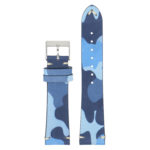 st33.5 Up Blue Camo StrapsCo Nubuck Leather Camo Watch Band Strap Men 18mm 19mm 20mm 21mm 22mm 24mm