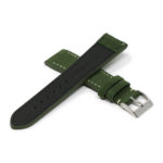 st34.11 Cross Green StrapsCo Classic Suede Leather Watch Band Strap Mens Quick Release 16mm 18mm 19mm 20mm 21mm 22mm 24mm