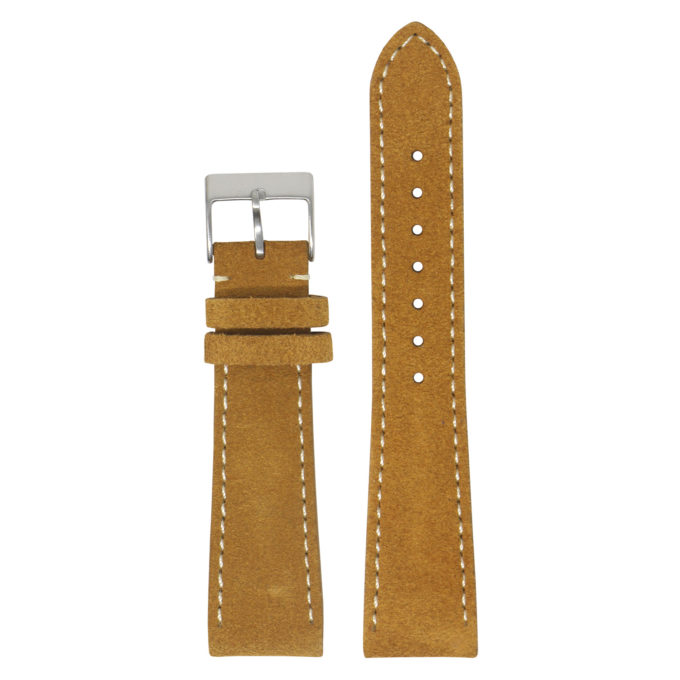 st34.3 Main Tan StrapsCo Classic Suede Leather Watch Band Strap Mens Quick Release 16mm 18mm 19mm 20mm 21mm 22mm 24mm