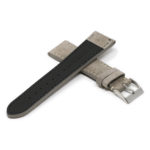 st34.7 Cross Grey StrapsCo Classic Suede Leather Watch Band Strap Mens Quick Release 16mm 18mm 19mm 20mm 21mm 22mm 24mm