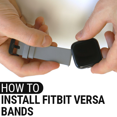 How To Install Fitbit Versa Bands
