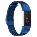 Fb.m1.5 Main Blue StrapsCo Milanese Mesh Stainless Steel Watch Band Strap For FitBit Charge 2