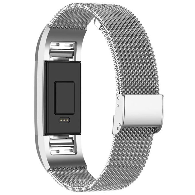 For Fitbit Charge 5/Charge 6 Stainless Steel Watch Band Milanese Strap  Bracelet