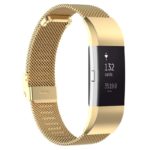 Fb.m1.yg Main Yellow Gold StrapsCo Milanese Mesh Stainless Steel Watch Band Strap For FitBit Charge 2