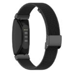 Fb.m102.mb Back Black StrapsCo Stainless Steel Shark Mesh Watch Band Strap For Fitbit Inspire & Inspire HR