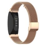 Fb.m102.rg Back Rose Gold StrapsCo Stainless Steel Shark Mesh Watch Band Strap For Fitbit Inspire & Inspire HR