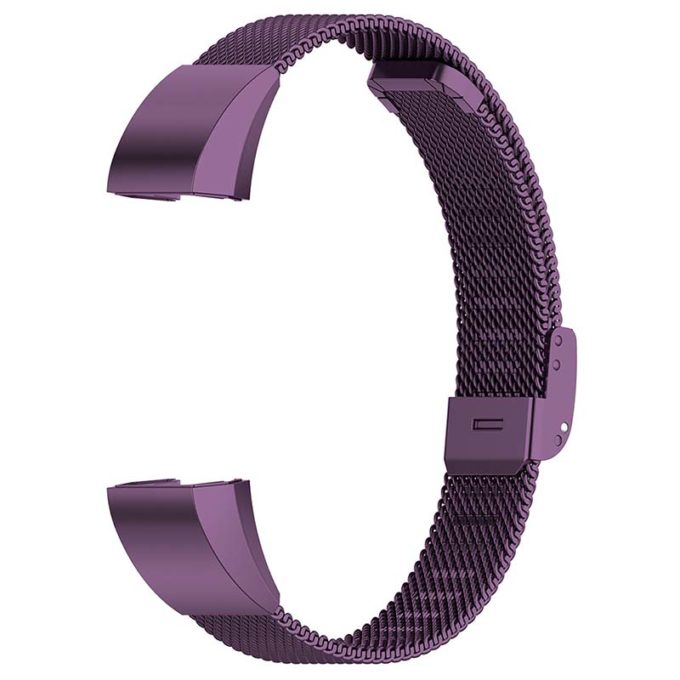 Fitbit Versa 4 Milanese Strap (Purple)