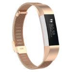 Fb.m3.rg Main Rose Gold StrapsCo Milanese Mesh Stainless Steel Watch Band Strap For FitBit Alta, FitBit Alta HR, FitBit Ace