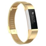 Fb.m3.yg Main Yellow Gold StrapsCo Milanese Mesh Stainless Steel Watch Band Strap For FitBit Alta, FitBit Alta HR, FitBit Ace