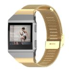 Fb.m32.yg Main Yellow Gold StrapsCo Milanese Mesh Stainless Steel Watch Band Strap For FitBit Ionic