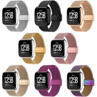 Fitbit versa milanese on sale strap