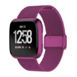 Fb.m54.18 Main Purple StrapsCo Milanese Mesh Stainless Steel Watch Band Strap For FitBit Versa