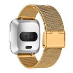 Fb.m54.yg Back Yellow Gold StrapsCo Milanese Mesh Stainless Steel Watch Band Strap For FitBit Versa