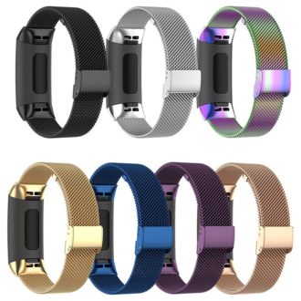 Fb.m66 All Colours StrapsCo Stainless Steel Milanese Mesh Watch Band For Fitbit Charge 3 & Charge 4
