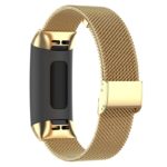 Fb.m66.yg Back Yellow Gold StrapsCo Stainless Steel Milanese Mesh Watch Band For Fitbit Charge 3 & Charge 4