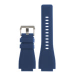Pu7.5 Silicone Strap For Bell And Ross In Blue 2