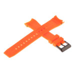 R.cz1.12.mb Cross Orange Strapsco Silicone Rubber Watch Band For Citizen Eco Drive Aqualand Chronograph