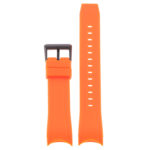 R.cz1.12.mb Up Orange Strapsco Silicone Rubber Watch Band For Citizen Eco Drive Aqualand Chronograph
