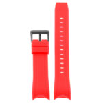R.cz1.6.mb Up Red Strapsco Silicone Rubber Watch Band For Citizen Eco Drive Aqualand Chronograph