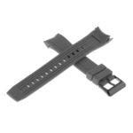 R.cz1.7.mb Cross Grey Strapsco Silicone Rubber Watch Band For Citizen Eco Drive Aqualand Chronograph