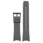 R.cz1.7.mb Up Grey Strapsco Silicone Rubber Watch Band For Citizen Eco Drive Aqualand Chronograph